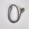 4' Electric Range Power Cord Rated 50 A, With 3-wire 3-ring Terminal Connectors, And Right-angle 3-prong Plug