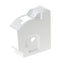 Refrigerator ice dispenser crusher housing