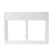 Refrigerator vegetable pan cover frame