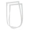 Door Gasket Freezer White