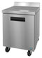 Refrigerator, Single Section Worktop, Stainless Door