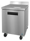 Refrigerator, Single Section Worktop, Stainless Door