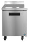 Refrigerator, Single Section Worktop, Stainless Door
