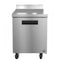 Refrigerator, Single Section Worktop, Stainless Door
