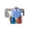 Refrigerator bracket and valve assembly