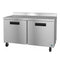 Refrigerator, Two Section Worktop, Stainless Doors