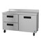Refrigerator, Two Section Worktop, Drawer/Door Combo