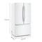 36-inch Wide True Counter Depth 3-Door French Door Refrigerator - 24 cu. ft.
