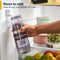 36-Inch French Door Refrigerator with Interior Water Dispenser - 31 cu. ft.