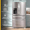 36-inch Wide 4 Door Refrigerator with Prep and Store Bins - 26 Cu. Ft.
