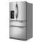36-inch Wide 4 Door Refrigerator with Prep and Store Bins - 26 Cu. Ft.