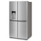 36-Inch Counter Depth 4 Door Refrigerator with Ice Maker in Door