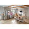 36-Inch Counter Depth 4 Door Refrigerator with Ice Maker in Door