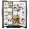 36-inch Wide Side-by-Side Refrigerator - 25 cu. ft.