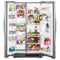 36-inch Wide Side-by-Side Refrigerator - 25 cu. ft.