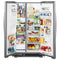 36-inch Wide Side-by-Side Refrigerator - 25 cu. ft.