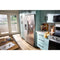 36-inch Counter Depth Side-by-Side Refrigerator with Prep & Store Bins