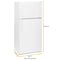 28-inch Wide Top Freezer Refrigerator - 14 Cu. Ft.
