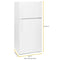 28-inch Wide Top Freezer Refrigerator - 14 cu. ft.