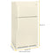 33-inch Wide Top Freezer Refrigerator - 20 cu. ft.