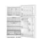 Whirlpool® 32.8-inch Wide Top Freezer Refrigerator with Total Coverage Cooling- 21.3 Cu. Ft.