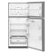 Whirlpool® 28-inch Wide Top Freezer Refrigerator with Total Coverage Cooling- 14.3 Cu. Ft.