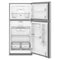 Whirlpool® 30-inch Wide Top Freezer Refrigerator with Total Coverage Cooling - 19.3 Cu. Ft.