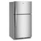 Whirlpool® 32.8-inch Wide Top Freezer Refrigerator with Total Coverage Cooling- 21.3 Cu. Ft.