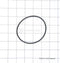Water filter housing O ring gasket