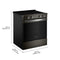 30-inch Electric Smart Range with Air Cooking Technology and Steam Clean