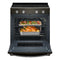 30-inch Electric Smart Range with Air Cooking Technology and Steam Clean