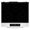 30-inch Electric Smart Range with Air Cooking Technology and Steam Clean