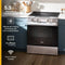 30-inch Smart Slide in Electric Range with Air Cooking Technology, No Preheat Air Fry, WipeClean™ Coating, Steam/Self Clean and High Speed Preheat
