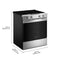 30-inch Gas Smart Range with Air Cooking Technology and Steam Clean
