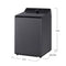5.5 Cu. Ft. Mega Capacity Smart Top Load Washer With Impeller, Easyunload™ & Ai Sensing