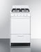 20" Wide Gas Range, Sealed Burners