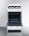 20" Wide Gas Range, Sealed Burners