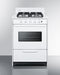 24" Wide Gas Range, Sealed Burners