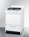 24" Wide Gas Range, Sealed Burners