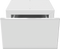 Built-under plinth with drawer