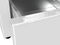 Built-under plinth with drawer