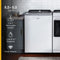 5.2 - 5.3 cu. ft. Top Load Washer with 2 in 1 Removable Agitator