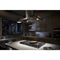 30" Curved Glass Island Mount Range Hood