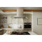 36" Curved Glass Island Mount Range Hood