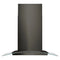 30" Concave Glass Wall Mount Range Hood