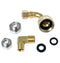 Washer/dryer stacking kit