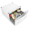 15.5" Pedestal for Front Load Washer and Dryer with Storage