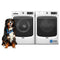 15.5" Pedestal for Front Load Washer and Dryer with Storage