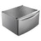 15.5" Pedestal for Front Load Washer and Dryer with Storage