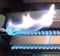 Infrared variable temperature burner for 30" XO grills